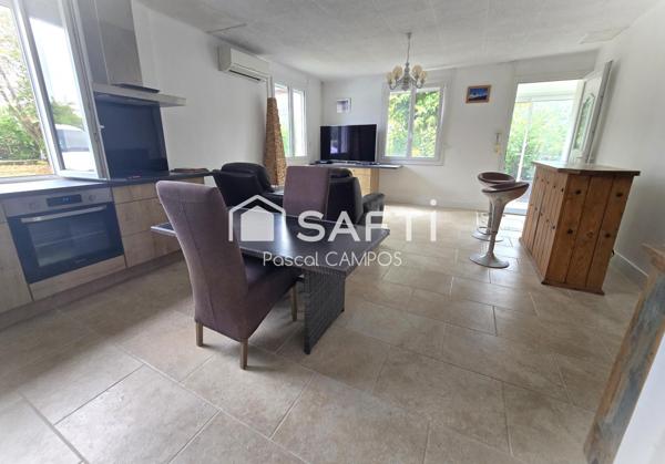 Maison T4 plein pied sur un terrain de 1152m²