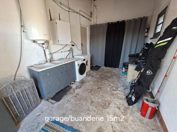 Maison T4 plein pied sur un terrain de 1152m² avec dépendance et garage