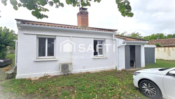 Maison T4 plein pied sur un terrain de 1152m²
