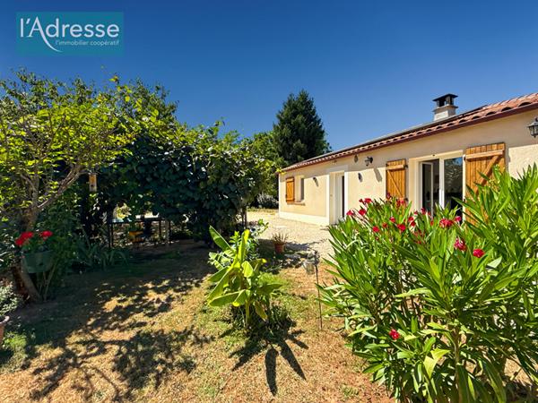 Charmante maison de plain-pied proche Prayssac