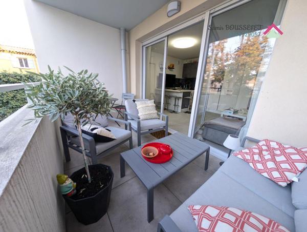 Charmant T2 de 39 m² avec grande terrasse & parking ? Secteur Frais Vallon (13013 Marseille)