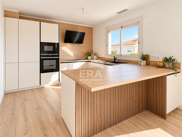À vendre à Canet-en-Roussillon : Appartement 4 pièces en dernier étage avec garage et parking.