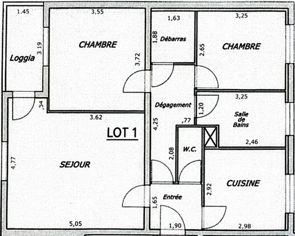 Appartement F3 Détails des diagnostics énergétiques