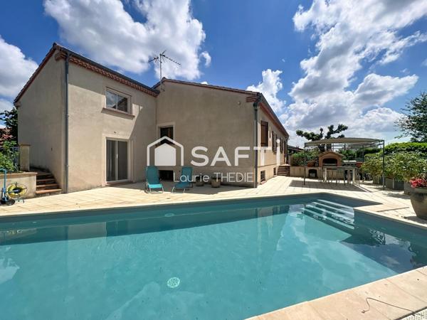 Maison 6 pièces 133m2 avec sous-sol - Saint-Alban