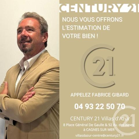 Appartement F4 à vendre  4 pièces - 101,37 m2 CAGNES SUR MER - 06
