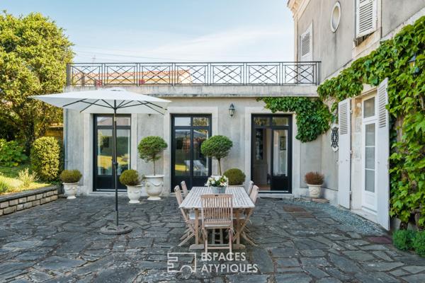 Elégante demeure bourgeoise aux sublimes prestations et son parc arboré