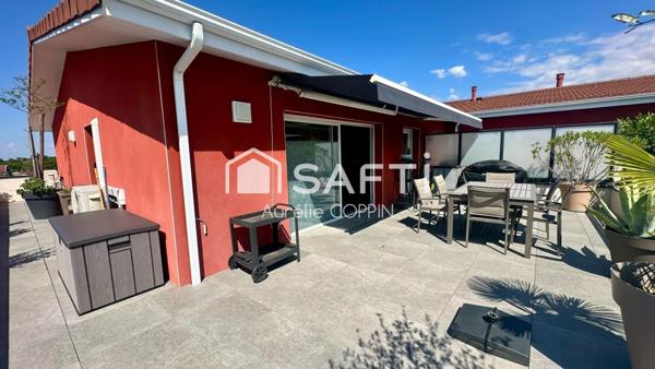 Appartement T3 avec terrasse et garage