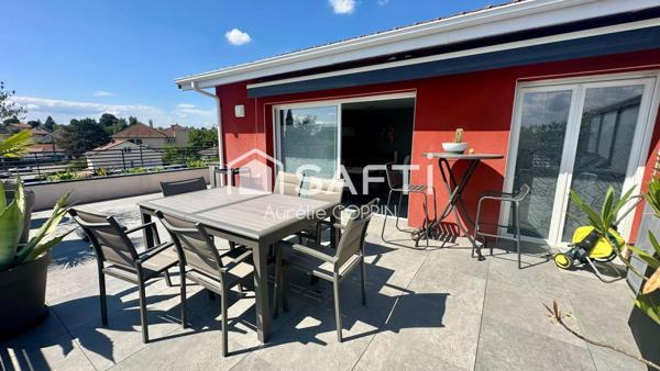 Appartement T3 avec terrasse et garage