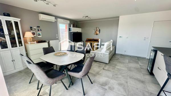 Appartement T3 avec terrasse et garage