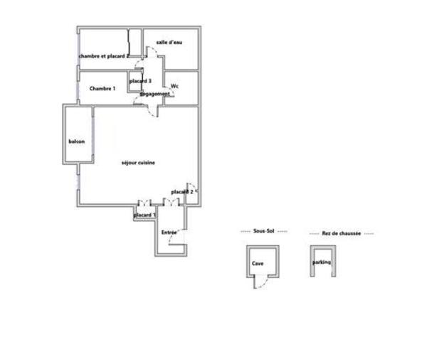 Appartement à vendre 3 pièces 54 m² Marly-le-Roi