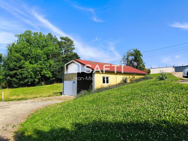 Maison de 136 m² sur 2857 m² de jardin