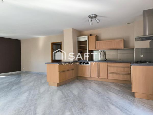 Maison de 136 m² sur 2857 m² de jardin