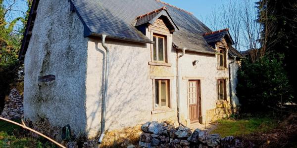 COTES D'ARMOR Plumieux : Maison 2 chambres à la campagne 5000m2 de terrain