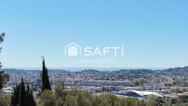 Bas Faron Escartefigue - Propriété familiale de standing avec vue panoramique et aperçu mer