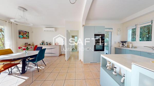 Bas Faron Escartefigue - Propriété familiale de standing avec vue panoramique et aperçu mer