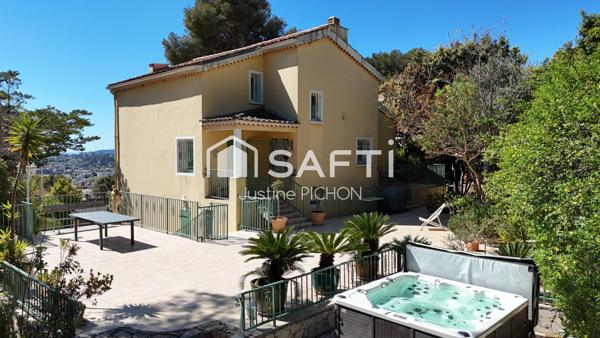 Bas Faron Escartefigue - Propriété familiale de standing avec vue panoramique et aperçu mer