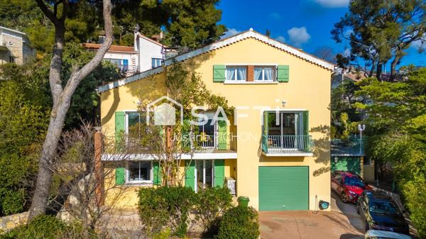 Bas Faron Escartefigue - Propriété familiale de standing avec vue panoramique et aperçu mer