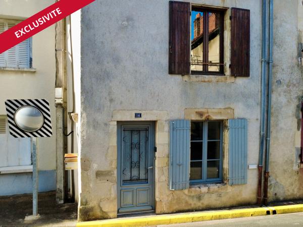 Maison de centre-bourg à Civray