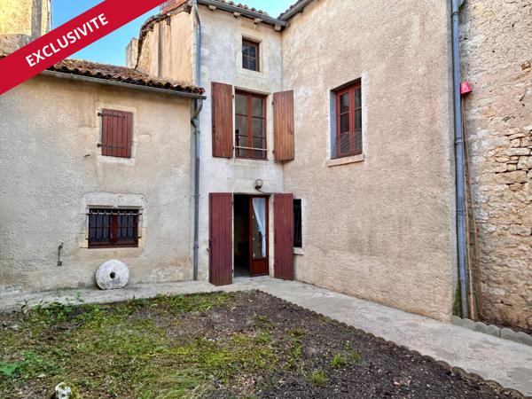Maison de centre-bourg à Civray