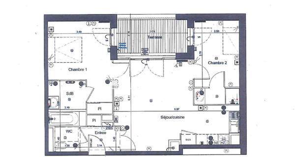 À vendre Appartement 3 pièces 63 m² - Montpellier 34000