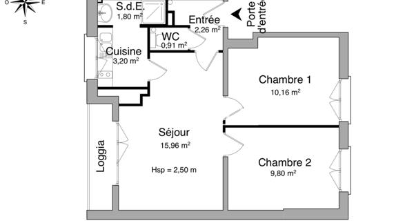 Location Appartement 3 pièces 45 m² - Conflans-sainte-honorine 78700