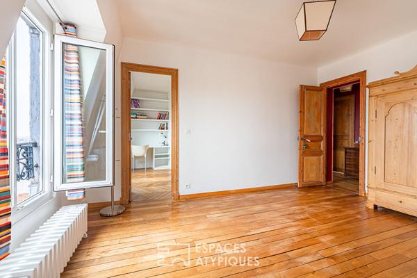 Duplex familial avec balcon filant et vue imprenable au coeur de Meudon