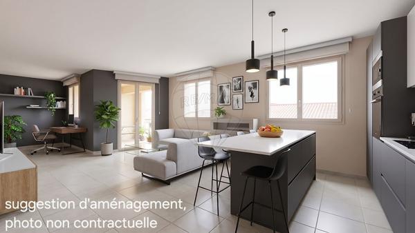 Appartement 3 chambre(s) à vendre - Perpignan, Pyrénées-Orientales - 66