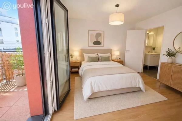 Appartement T2 – Parking et Balcon – Zola – Nantes