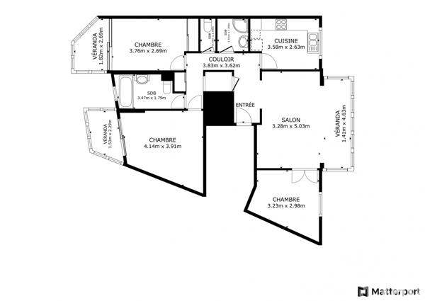 Appartement à vendre 4 pièces 90 m² Boulogne-Billancourt