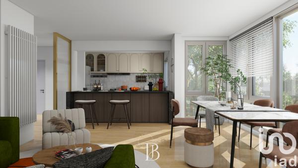 Appartement à vendre 4 pièces 90 m² Boulogne-Billancourt