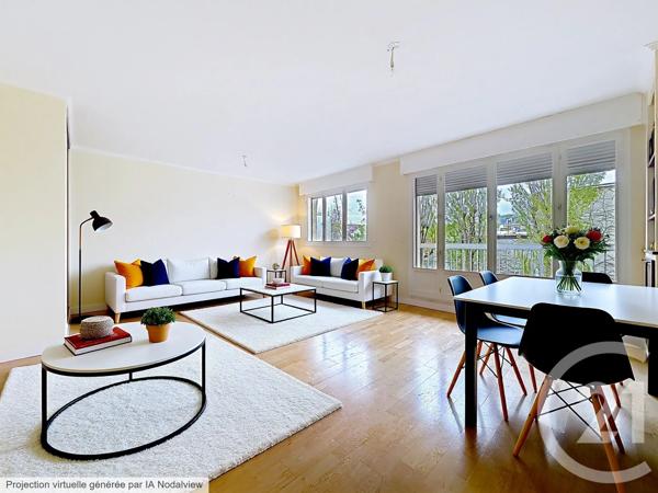Appartement F3 à vendre  3 pièces - 64,36 m 2   CHOISY LE ROI  - 94