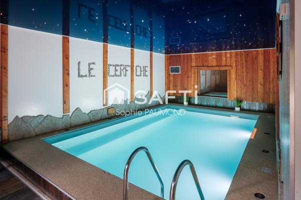 Chalet d'exception avec piscine intérieure, SPA