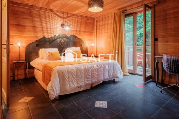 Chalet d'exception avec piscine intérieure, SPA