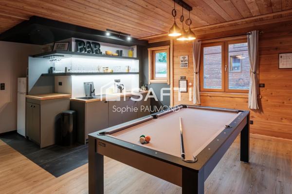 Chalet d'exception avec piscine intérieure, SPA