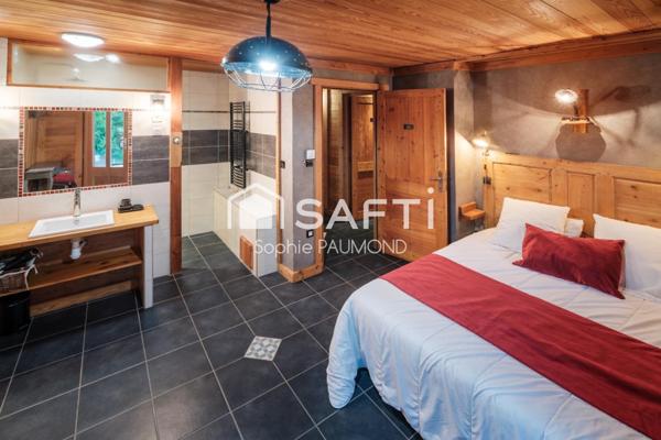 Chalet d'exception avec piscine intérieure, SPA