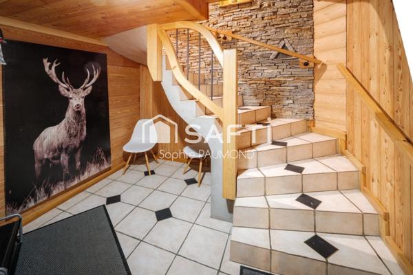 Chalet d'exception avec piscine intérieure, SPA