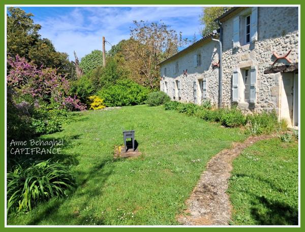 Maison de campagne en pierre à vendre- Terrain 1ha
