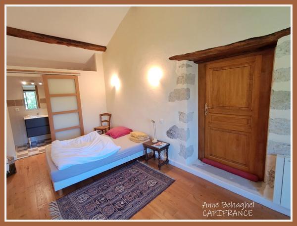 Maison de campagne en pierre à vendre- Terrain 1ha