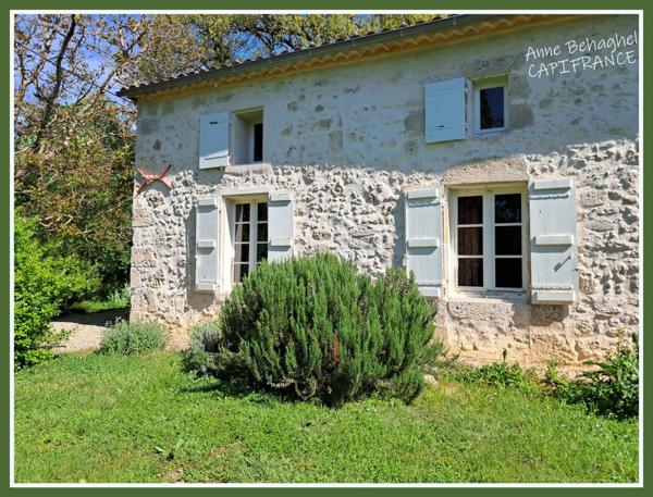 Maison de campagne en pierre à vendre- Terrain 1ha