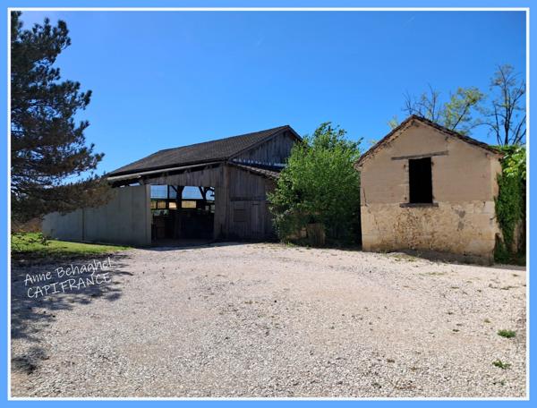 Maison de campagne en pierre à vendre- Terrain 1ha