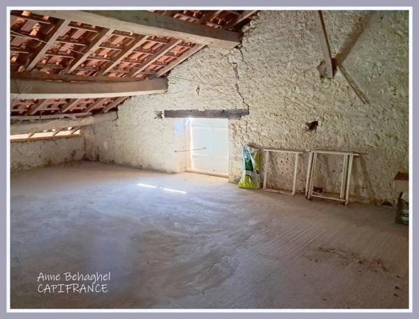 Maison de campagne en pierre à vendre- Terrain 1ha