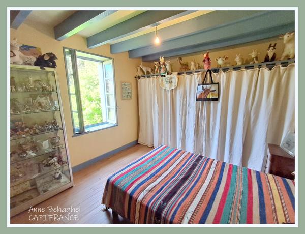 Maison de campagne en pierre à vendre- Terrain 1ha