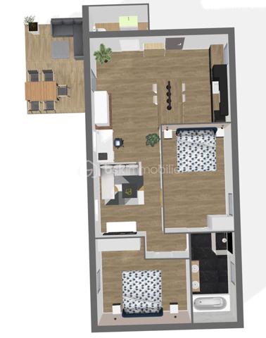 Appartement de 85 m²