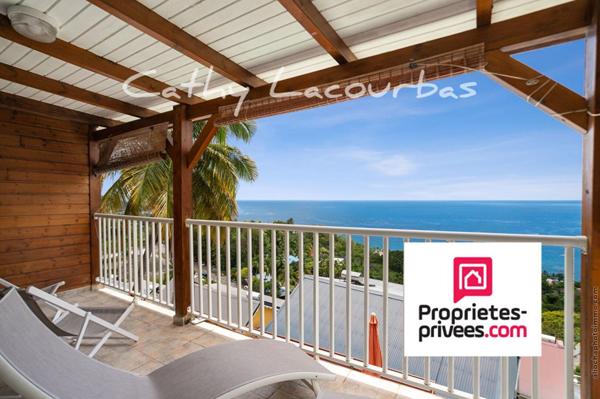 Superbe Appartement T3 Duplex ,vue mer exceptionnelle - Bouillante
