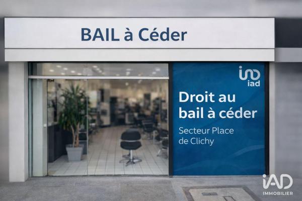 Droit au bail à vendre 30 m² Paris 17