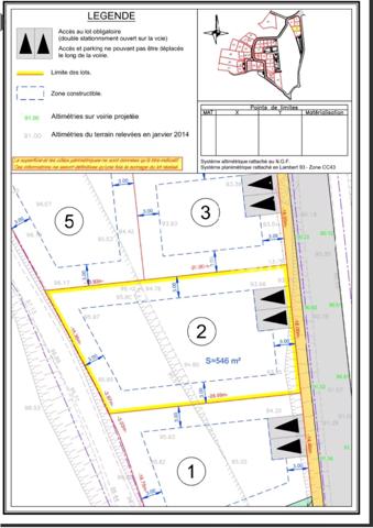 Vente Terrain 546 m2 à Cazouls-Lès-Béziers
