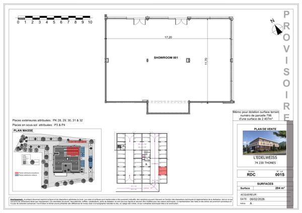 Thônes (74230) SHOWROOMS EXPOSITIONS 205 m2 - THONES - EMPLACEMENT PREMIUM