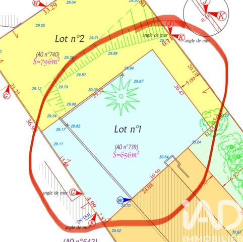 Terrain à vendre 656 m² Wingles