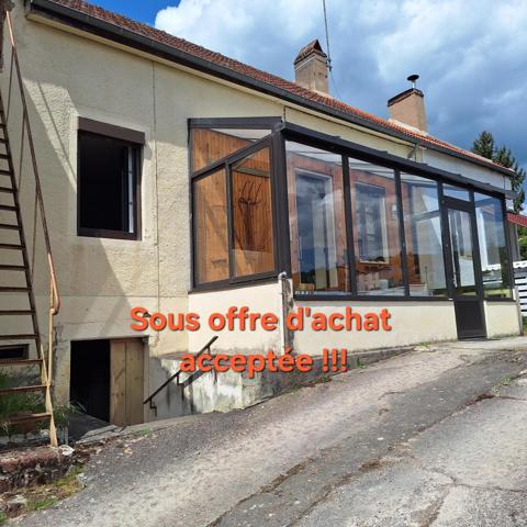Maison mitoyenne , 2 chambres.