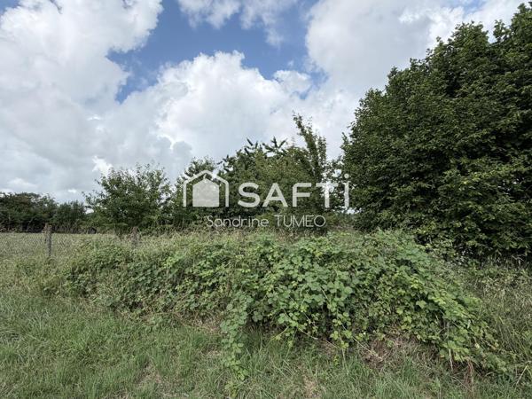 Terrain constructible de 810 m² avec vue dégagée à Bersaillin
